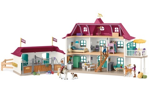 Schleich® Spielfigur »Horse Club Lakeside Pferdehof«