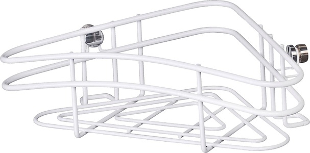 Wenko, WENKO Eckablage »Classic Plus«, WENKO Eckablage Classic Plus Weiss Duschrost