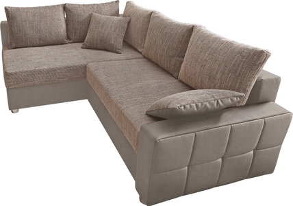 COLLECTION AB Ecksofa, mit Bettfunktion und Federkern