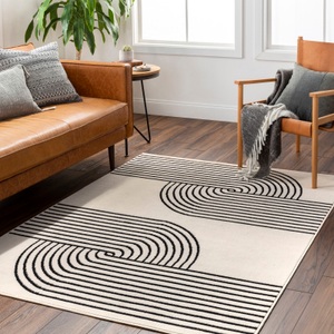 Surya, Surya Teppich »Modern 2355«, rechteckig, Surya Teppich »DEHLI«, rechteckig, 11 mm Höhe, Skandi Design, Modern Boho Kurzflor Wohnzimmerteppich, Schlafzimmer