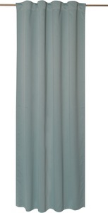 ELBERSDRUCKE, ELBERSDRUCKE Gardine »Midnight«, Verdunklungsvorhang mit verdeckten Schlaufen und Bleistiftfaltenband Midnight 01 blau 255x140 cm, ELBERSDRUCKE Gardine »Midnight«, (1 St.)