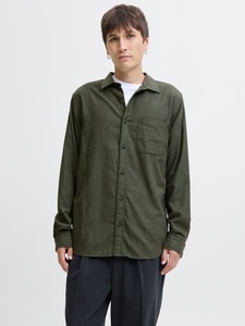Jack & Jones Langarmhemd »JJECLASSIC MELANGE SHIRT L/S NOOS«