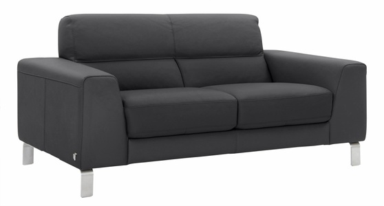 CALIA ITALIA, CALIA ITALIA 2,5-Sitzer »Simon«, in zwei Lederqualitäten, CALIA ITALIA 2,5-Sitzer »Simon, hoher Sitzkomfort, modern und elegant, italienisches Designsofa«, in zwei Lederqualitäten