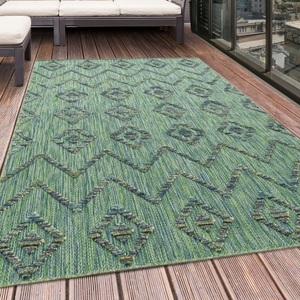 Ayyildiz Teppiche, Ayyildiz Teppiche Teppich, rechteckig, 8 mm Höhe, Flachflor mit Hoch-Tief-Struktur, In-und Outdoor geeignet, Ayyildiz Teppiche Teppich »BAHAMA 5152,AYYILDIZ TEPPICHE,BAHA«, rechteckig, 8 mm Höhe, Flachflor mit Hoch-Tief-Struktur, In-und Outdoor geeignet