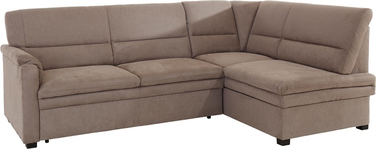 RAUM.ID, RAUM.ID Ecksofa, sit&more Ecksofa »Pisa L-Form«, mit Federkern, wahlweise mit Bettfunktion