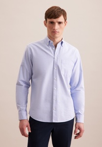 seidensticker Businesshemd Regular 1/1 Button-Down-Kragen Uni