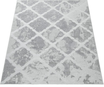 PACO HOME, Paco Home Teppich »Stilo 859«, rechteckig, 13 mm Höhe, Hoch-Tief-Struktur, In- und Outdoor geeignet, Wohnzimmer, Paco Home Teppich »Stilo 859«, rechteckig, 12 mm Höhe, Hoch-Tief-Struktur, In- und Outdoor geeignet, Wohnzimmer