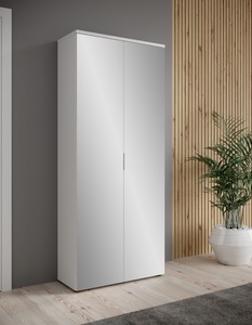undefined, Schuhschrank »Lincoln«, Breite 80 cm, Schuhschrank LINCOLN 48 Paar Schuhe 2 Türen weiss