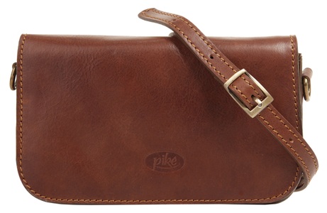PIKÉ, Piké Umhängetasche, Piké Umhängetasche, echt Leder, Made in Italy