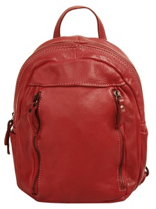 CLUTY, Cluty Cityrucksack, Cluty Cityrucksack, echt Leder, Made in Italy