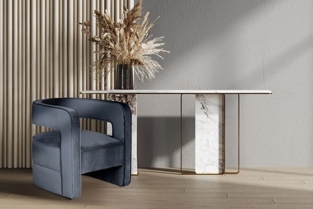 Kayoom, Kayoom Sessel »Sessel Venice 125«, Kayoom Sessel »Venice 125, moderner Cocktail-Sessel« 1 Stk. tlg. Lounge-Sessel, Eye-Catcher im Raum, ausgefallene Konstruktion