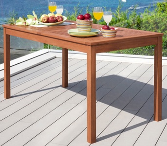 Merxx, MERXX Gartentisch »Montana«, Eukalyptusholz, braun, MERXX Gartentisch »Montana«