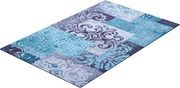 Grund, Grund Teppich »Pago«, rechteckig, 8 mm Höhe, Wohnzimmer, Grund Teppich »Pago«, rechteckig, 8 mm Höhe, im Patchwork-Stil, bunt