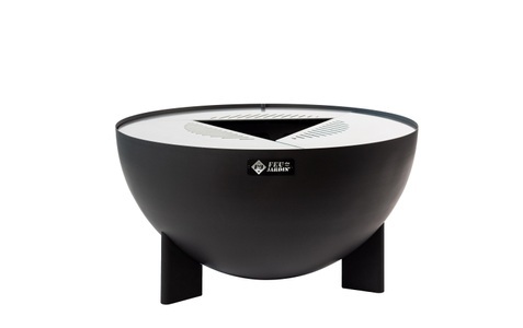 undefined, Feuerschale »FEU DU JARDIN Tria, Ø 9«, FEU DU JARDIN Feuerstelle Tria, Ø 98 cm, Schwarz