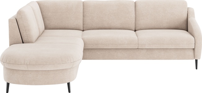 sit&more Ecksofa »Soul L-Form«, wahlweise mit Bettfunktion und Bettkasten oder Schubkasten