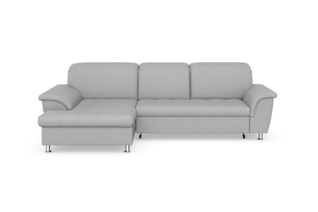 DOMO collection, DOMO collection Ecksofa »Franzi«, wahlweise mit Bettfunktion, Bettkasten und Kopfteilverstellung, frei im Raum stellbar, DOMO collection Ecksofa »Franzi Steppung im Sitzbereich B7T/H: 278/162/80 cm, L-Form« wahlweise mit Bettfunktion, Bettkasten und Kopfteilverstellung