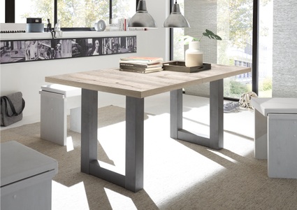 undefined, Esstisch, Mäusbacher Esstisch »Mister TOPSELLER!«, (OTTOs Choice), mit Auszug (160-210 cm), Gestell in U-Form