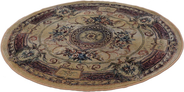 Teppich, »Gabiro 856«, THEKO, rund, Höhe 12 mm, maschinell gewebt