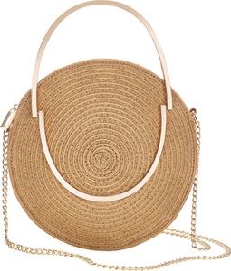 Lascana, LASCANA Umhängetasche, LASCANA Umhängetasche, Strandtasche, Henkeltasche, Schultertasche, Bast-Optik VEGAN
