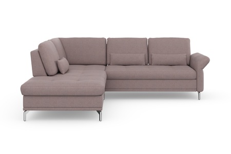 INOSIGN, INOSIGN Ecksofa »Palm Beach«, Federkern, mit Sitztiefenverstellung, wahlweise mit Bettfunktion, Bettkasten und Armteilverstellung, INOSIGN Ecksofa »Palm Beach L-Form«, Federkern, mit Sitztiefenverstellung, wahlweise mit Bettfunktion