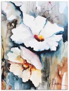 Artland Glasbild »Aquasblüten II«