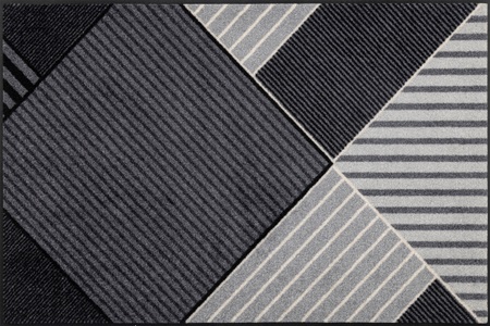 wash+dry by Kleen-Tex, wash+dry by Kleen-Tex Teppich »Straight in Blocks«, rechteckig, wash+dry by Kleen-Tex Teppich »Straight in Blocks«, rechteckig, 7 mm Höhe