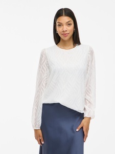 Vila Blusenshirt »VIMIKA O-NECK L/S TOP - NOOS«