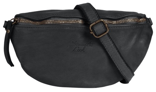 SAMANTHA LOOK, Samantha Look Umhängetasche, echt Leder, Made in Italy, Samantha Look Umhängetasche, echt Leder, Made in Italy
