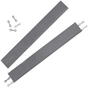 andiamo, Andiamo Klickfliesen-Kantenleiste »Terra Sol«, (Set, 2 St.), dunkelgrau, Andiamo Klickfliesen-Kantenleiste »Terra Sol«, idealer Fliesen-Abschluss