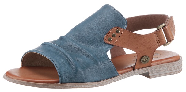 MUSTANG SHOES, Mustang Shoes Riemchensandale, mit Klettverschluss im Fersenbereich, 