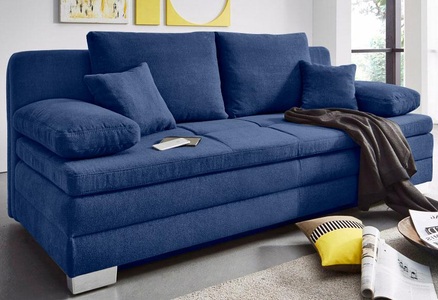Jockenhöfer Gruppe Schlafsofa, inklusive Bettkasten und loser Kissen,mit Kaltschaumtopper