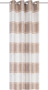 bpc living bonprix collection, Vorhang (1er Pack), HOME WOHNIDEEN Gardine »LUEY«, (1 St.), Dekostoff Querstreifen mit Glanzgarn