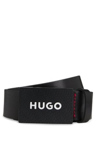 HUGO, HUGO Ledergürtel »Gilao-Z_Sz35«, mit BOSS Schriftzug