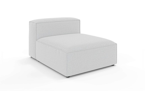 INOSIGN Chaiselongue »HAILY Liegesessel, Loungemöbel zum Relaxen, Masse B/T/H: 100/130/72 cm«, als Modul oder separat verwendbar, für individuelle Zusammenstellung