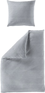 BIERBAUM Bettwäsche »4134«, Premium Mako-Satin Seersucker, 100 % Baumwolle, bügelfrei