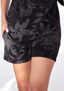 Lascana, LASCANA Relaxshorts, mit floralem Alloverdruck, LASCANA Relaxshorts, mit floralem Alloverdruck, Loungeanzug