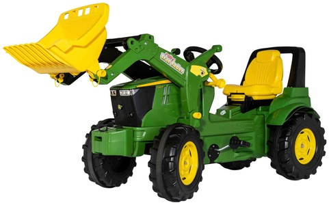 ROLLY TOYS, rollyFarmtrac Premium II John Deere 7310R, rollyTrac Lader, rolly toys® Trettraktor »rollyFarmtrac Premium II John Deere 7310R«, inkl. rollyTrac Lader