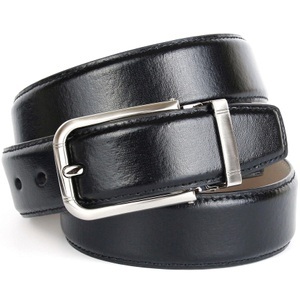ANTHONI CROWN, Anthoni Crown Klassischer Ledergürtel mit hochwertiger Schliesse, 