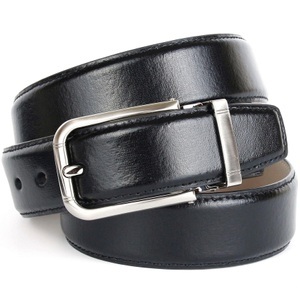 ANTHONI CROWN, Anthoni Crown Klassischer Ledergürtel mit hochwertiger Schliesse, 