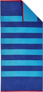Dyckhoff, Dyckhoff Strandtuch »Aquarius«, (1 St.), eine Seite Velours, eine Seite Frottier, Dyckhoff Strandtuch »Aquarius«, (1 St.), eine Seite Velours, eine Seite Frottier