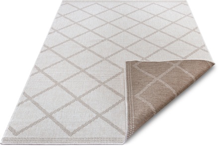 NORTHRUGS, NORTHRUGS Teppich »Corsica«, rechteckig, 5 mm Höhe, In- und Outdoor geeignet, Wendbar, Wohnzimmer, NORTHRUGS Teppich »Corsica Wendeteppich«, rechteckig, 5 mm Höhe, In-& Outdoor, Wetterfest, Balkon, Läufer, Wohnzimmer, Wasserfest