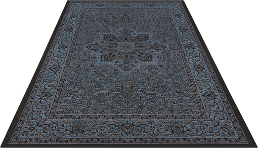 BOUGARI, Teppich, »Anjara«, bougari, rechteckig, Höhe 4 mm, maschinell gewebt, NORTHRUGS Teppich »Anjara«, rechteckig, 4 mm Höhe, In-und Outdoor geeignet, Strapazierfähig und pflegeleicht, Flachgewebe