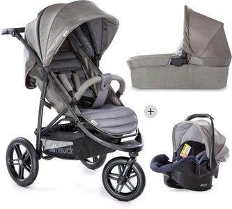 Hauck, hauck Rapid 3R Trioset Charcoal - grau, hauck Kinderwagenset Rapid 3R Trioset
