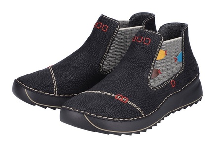 Rieker, Rieker Chelseaboots, mit Ziernaht, 