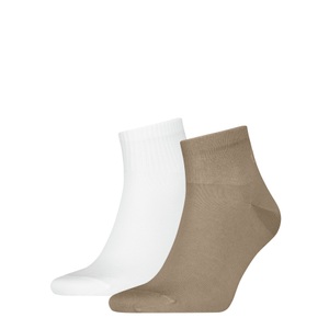 Calvin Klein Jeans Socken »CKJ MEN QUARTER 2P SHADOW RIB LOGO«, (2 Paar), mit elastischem Komfortbund