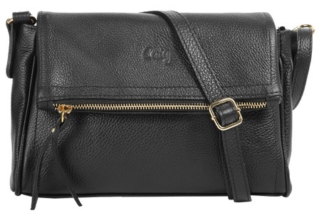 CLUTY, Cluty Umhängetasche, Cluty Umhängetasche, echt Leder, Made in Italy