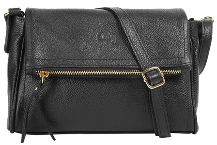 CLUTY, Cluty Umhängetasche, Cluty Umhängetasche, echt Leder, Made in Italy