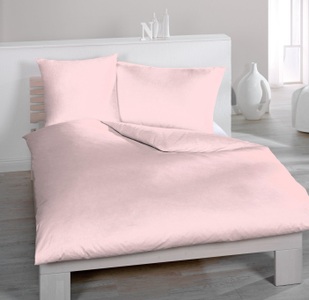 undefined, Bettwäsche, HOME FASHION Bettwäsche »Uni-Halbleinen«
