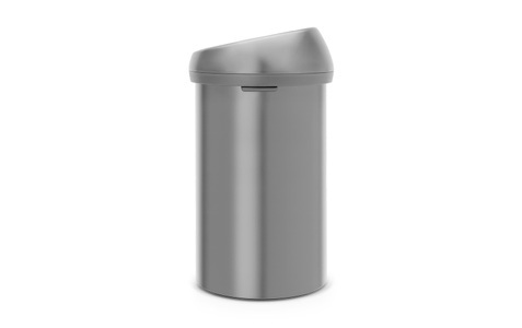 BRABANTIA, Brabantia Touch-Eimer Touch Bin? Matt, Brabantia Mülleimer »Touch Bin® 60 Liter Matt Black«, 1 Behälter