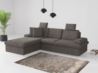 sit&more Ecksofa »Moreno«, mit Armteilverstellung,wahlweise mit Bettfunktion